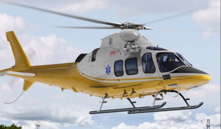 O AW109 Trekker se destaca no mercado VIP, mas também pode ser utilizada em missões como resgate