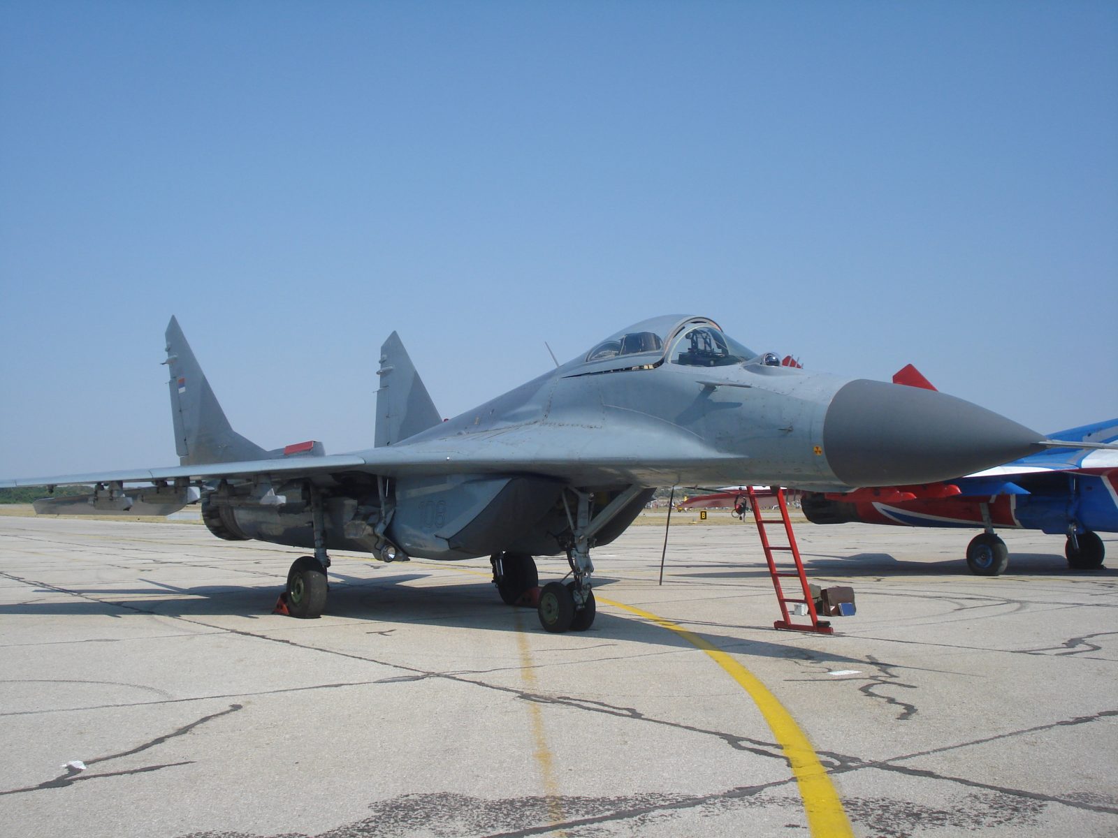 Seis dos 8 caças foram doados pela Rússia