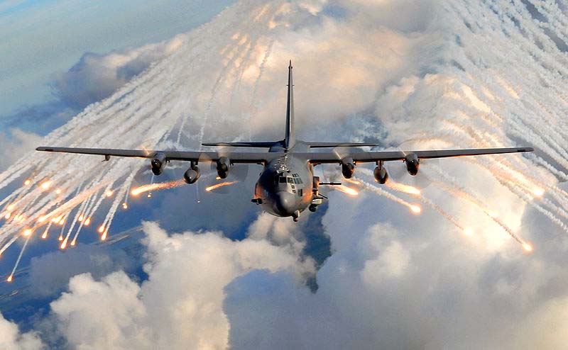 Gunship AC-130 
Foto: Juliane Showalter / USAF