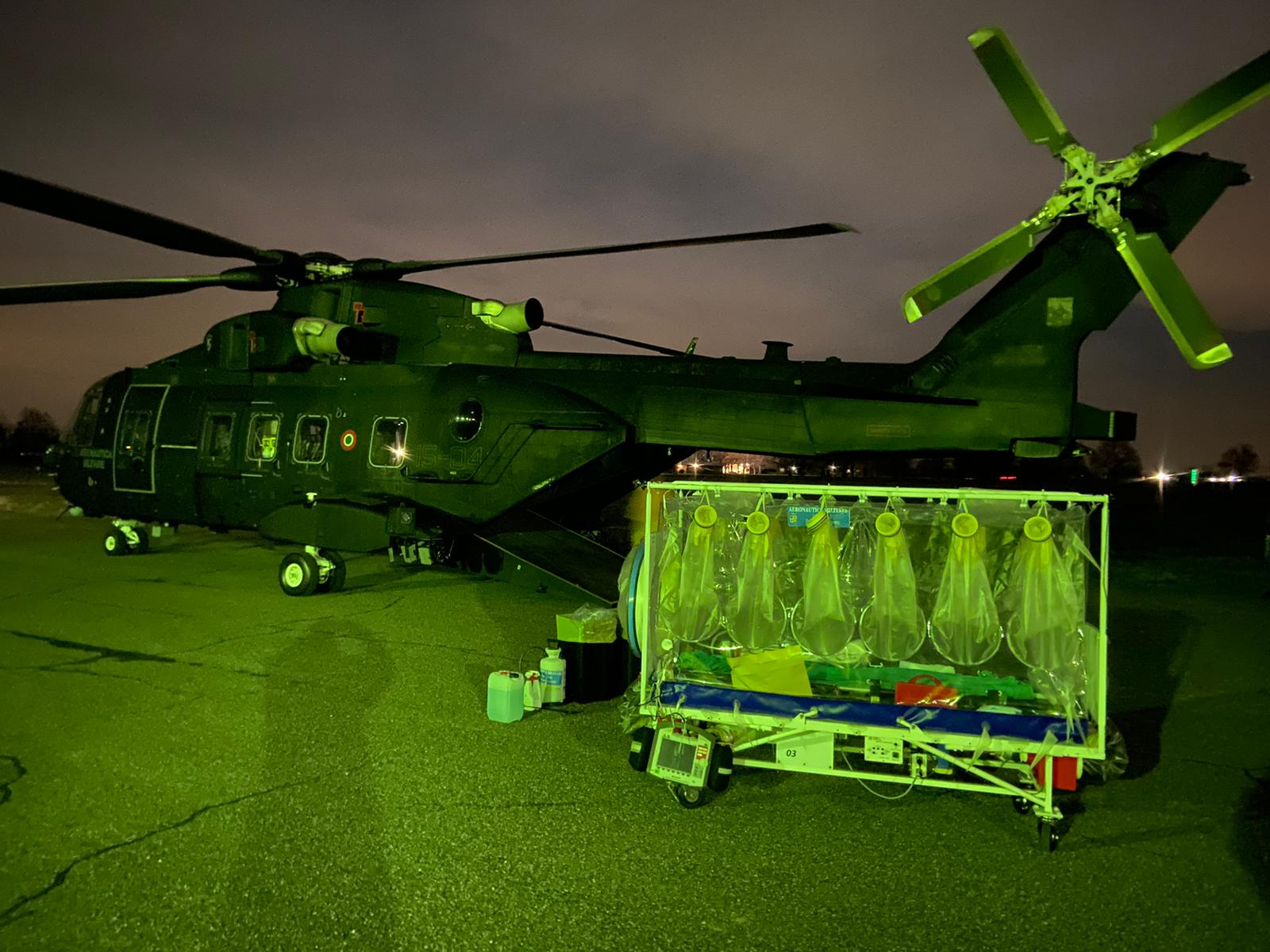 Saiba o que Força Aérea da Itália faz para combater o Corona Vírus