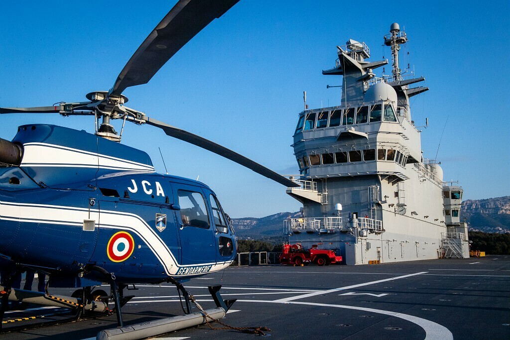 A Operação Resilience poderá se estender até a Guiana Francesa
Foto: Marine Nationale