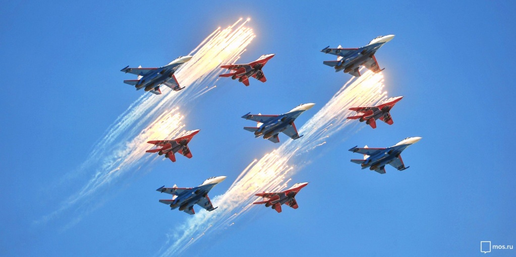 Desfile aéreo terá 75 aeronaves na Rússia