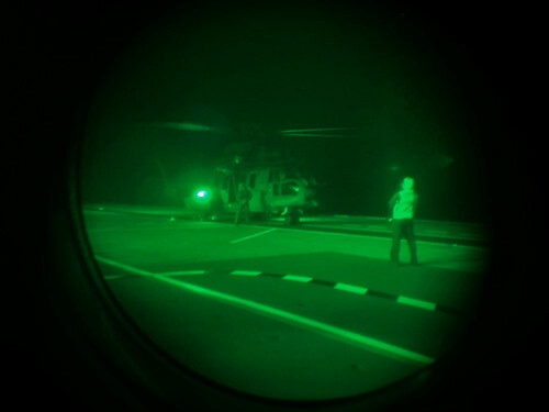 Pouso com VVG a bordo do PHM Atlântico
Foto: Marinha do Brasil