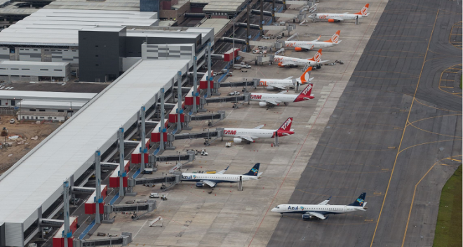 22 aeroportos brasileiros serão leiloados no dia 7 de abril