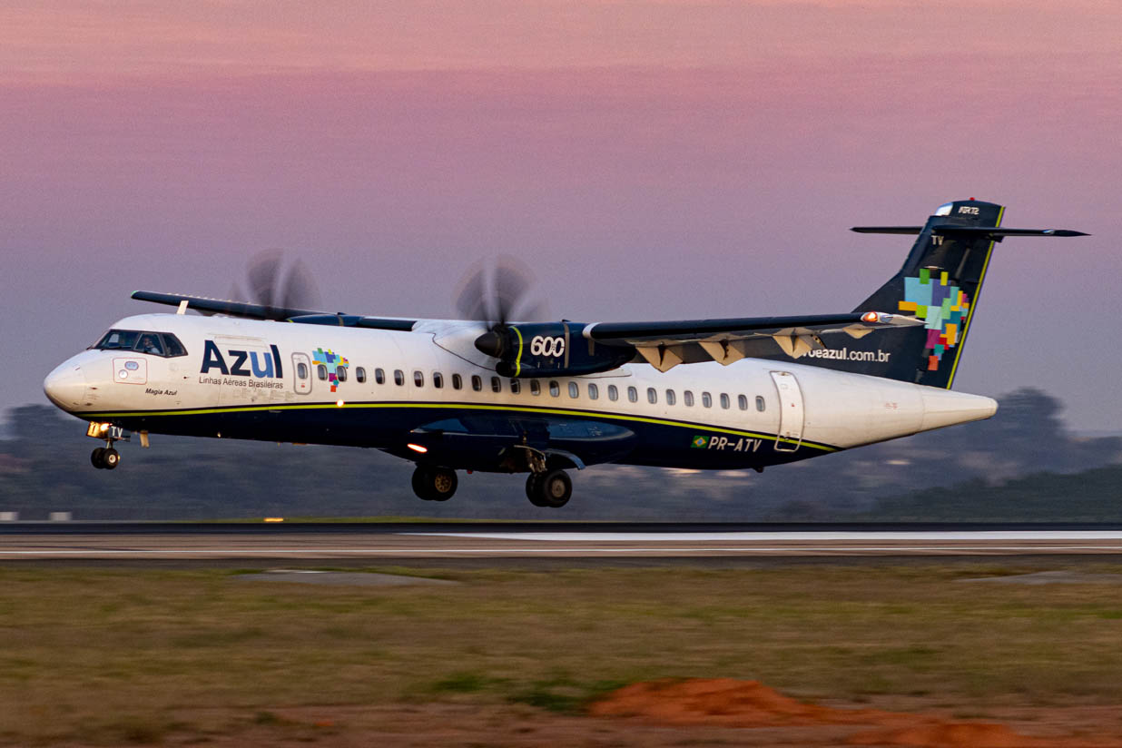 ATR 72-600 da Azul Linhas Aéreas