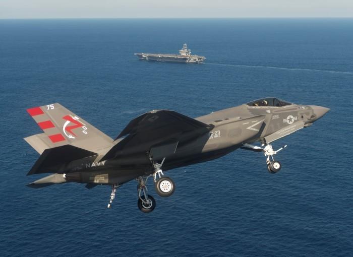 US Navy terá F-35C no Pacífico em 2021