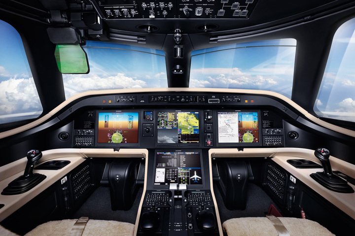 Jatos Executivos da Embraer recebem sistema de visão sintética