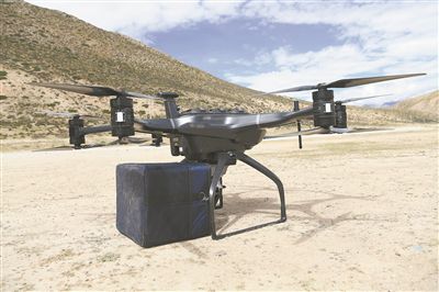 China testa drones para logística de guerra em montanhas