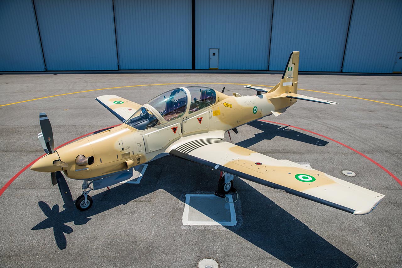 Super Tucano da Nigéria 
Foto: Embraer