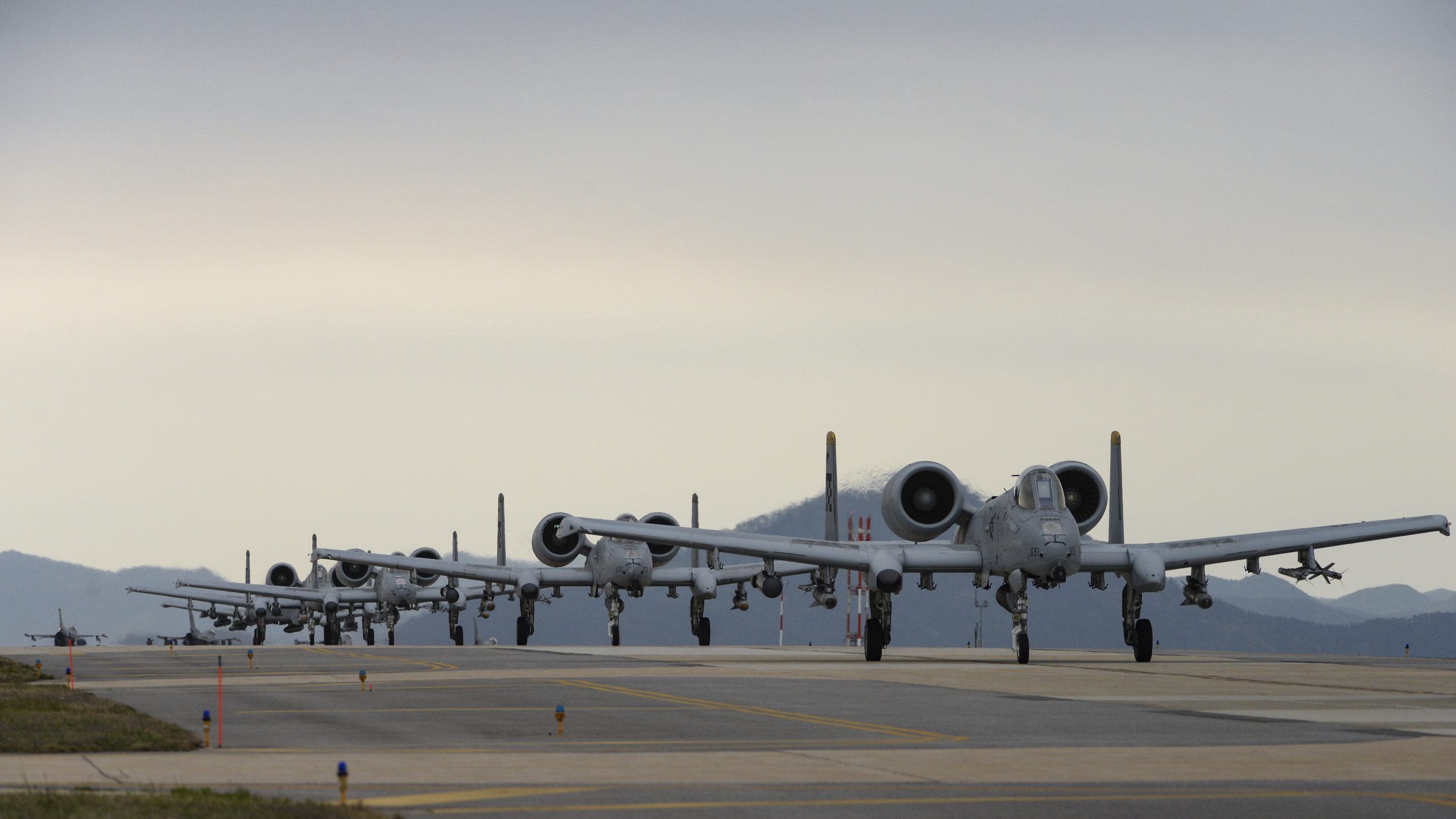 Jatos A-10 Thunderbolt II em treinamento na Coreia do Sul
Foto: Mya M. Crosby / USAF