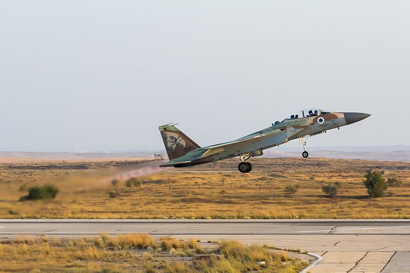 F-15I decola da base de Hatzerim
Foto: Oren Rozen