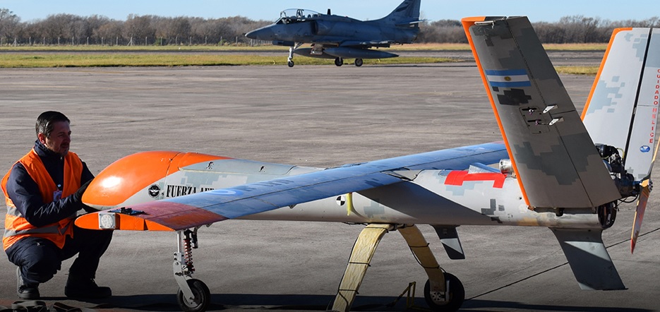 O drone AR-1A Aukán
Foto: Fuerza Aérea Argentina