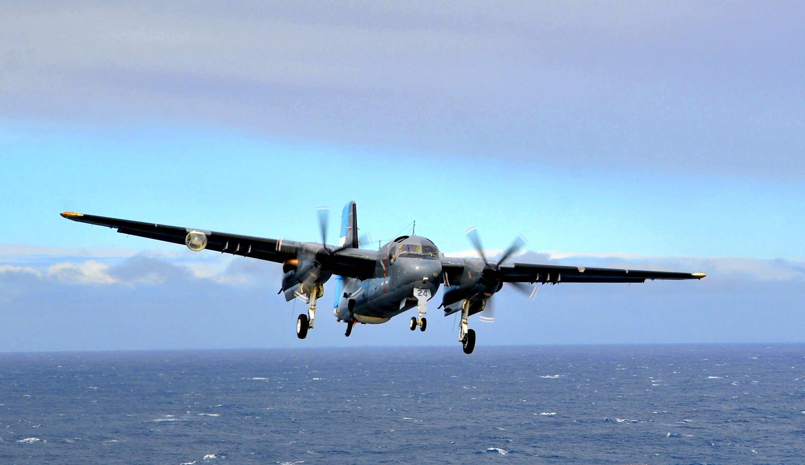 S-2 Tracker da aviação naval argentina Foto: Joshua Boyer / US Navy