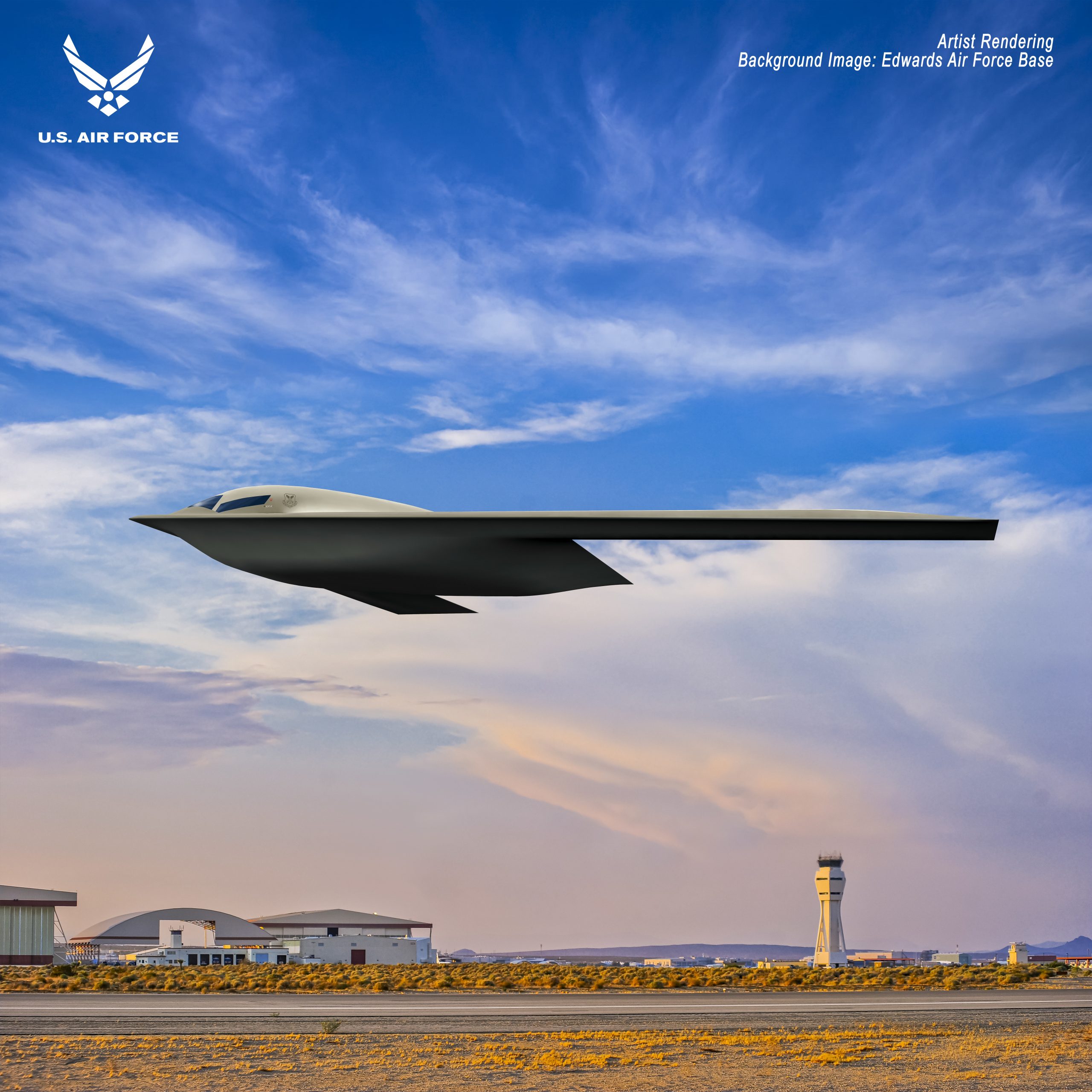 B-21 Raider
Imagem: USAF