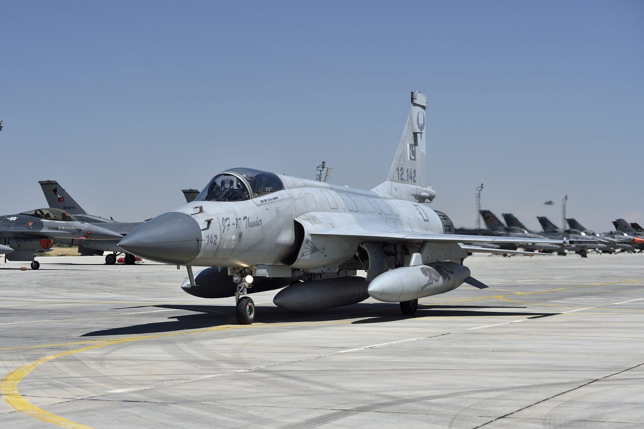 JF-17 Thunder da Força Aérea do Paquistão
Foto: Daniele Faccioli