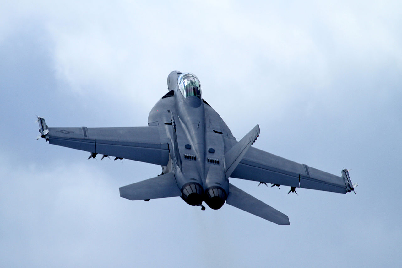 Super Hornet da US Navy
Foto: Ronnie Macdonald