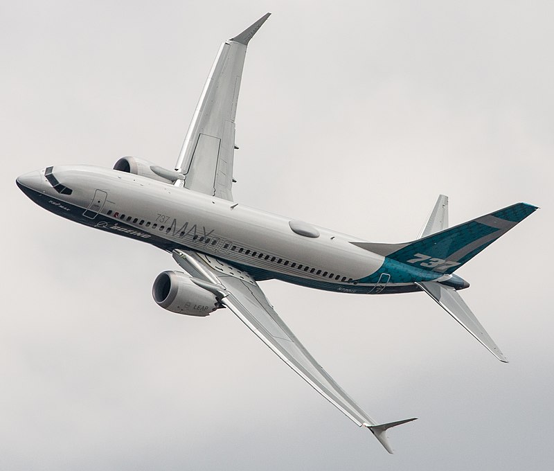 737 Max durante demonstração em 2018
Foto: Steve Lynes