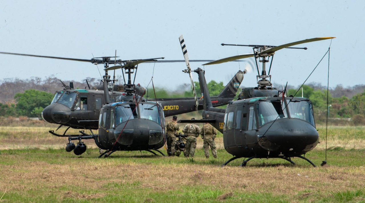 Argentina treina missões táticas