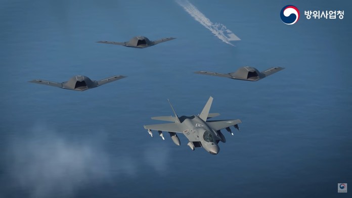 Novo caça sul-coreano terá drones como “loyal wingmans”
