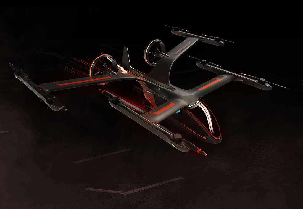 Eve faz mais uma venda de 50 eVTOLs