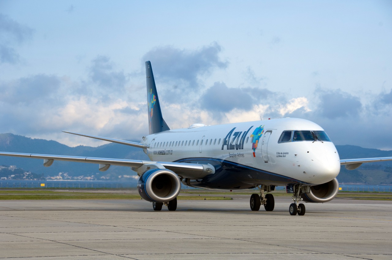 Azul começa a substituir Embraer 190 por modelos mais avançados