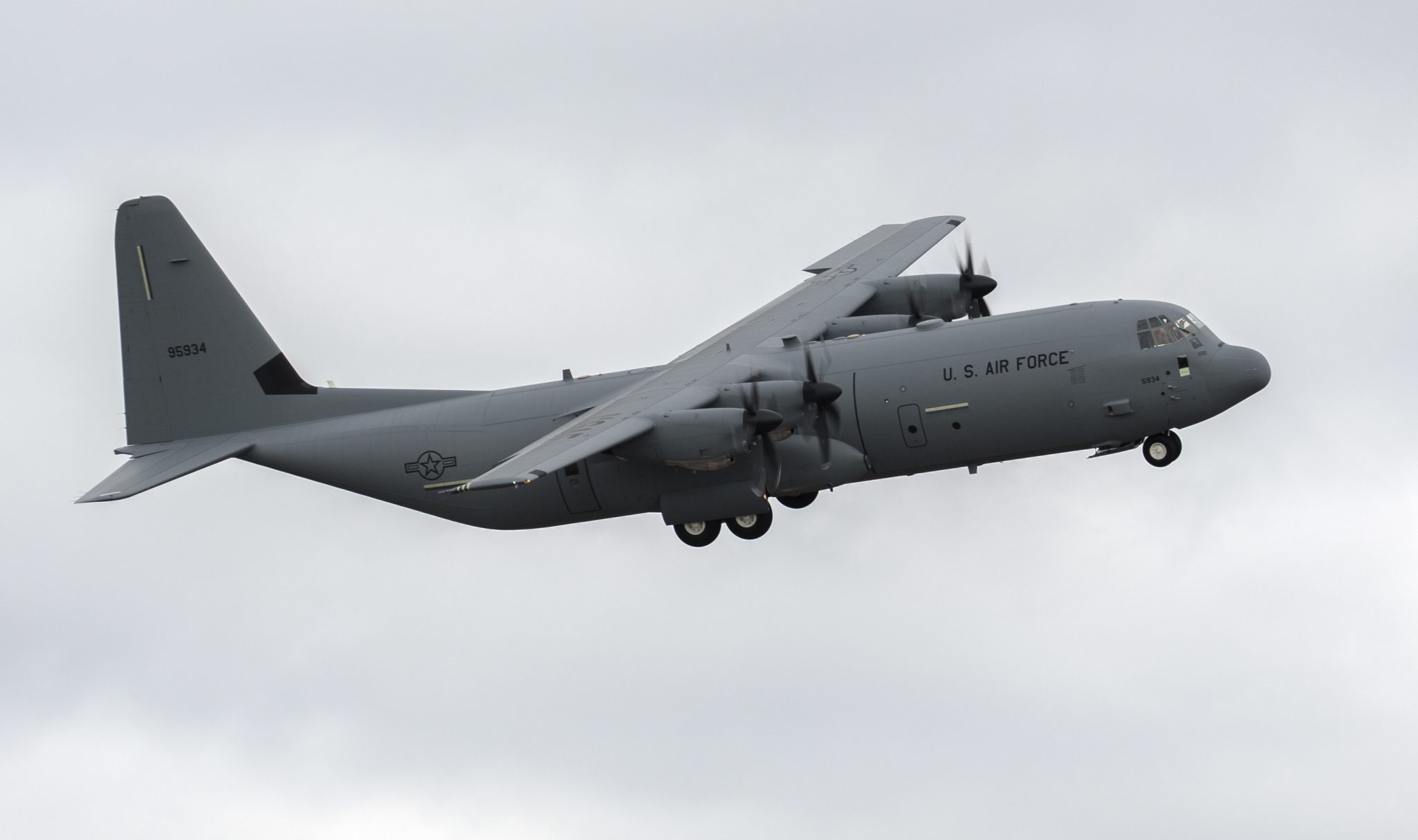O 500º  C-130J Super Hercules entregue pela Lockheed Martin. Foto: David Key