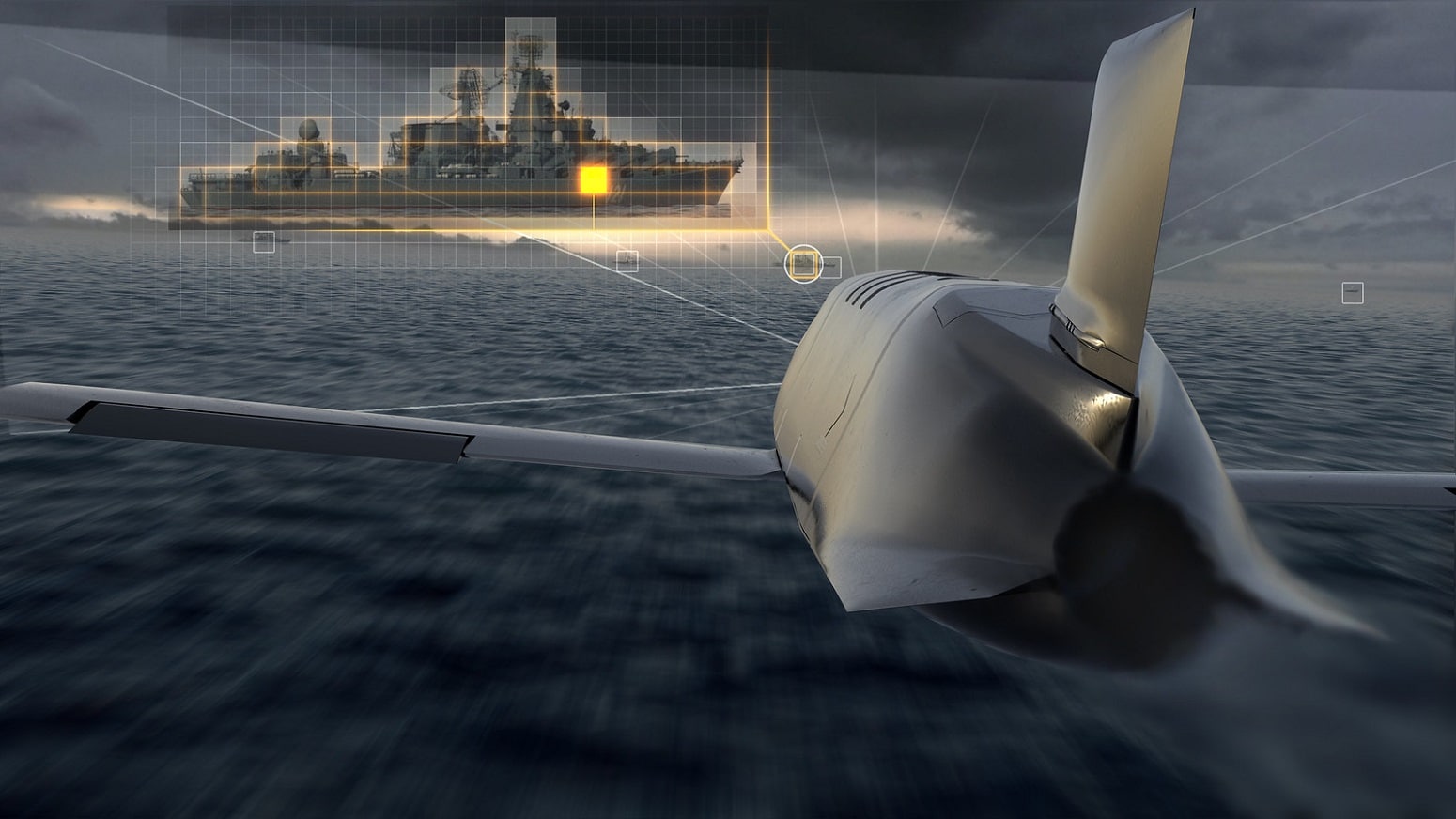 Novidade da US Navy: caça furtivo com míssil antinavio furtivo