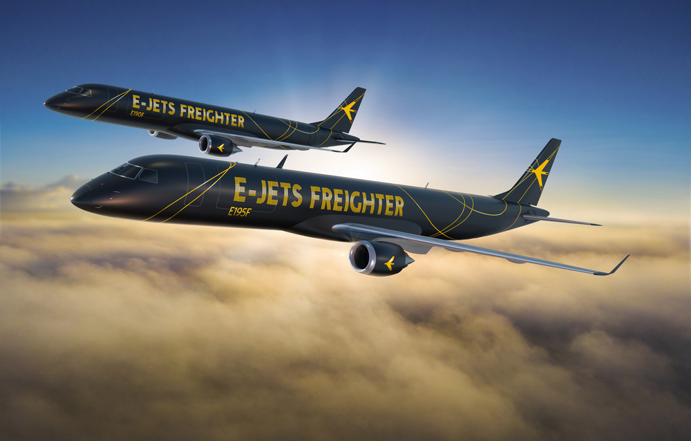 Embraer negocia jatos para transporte de carga