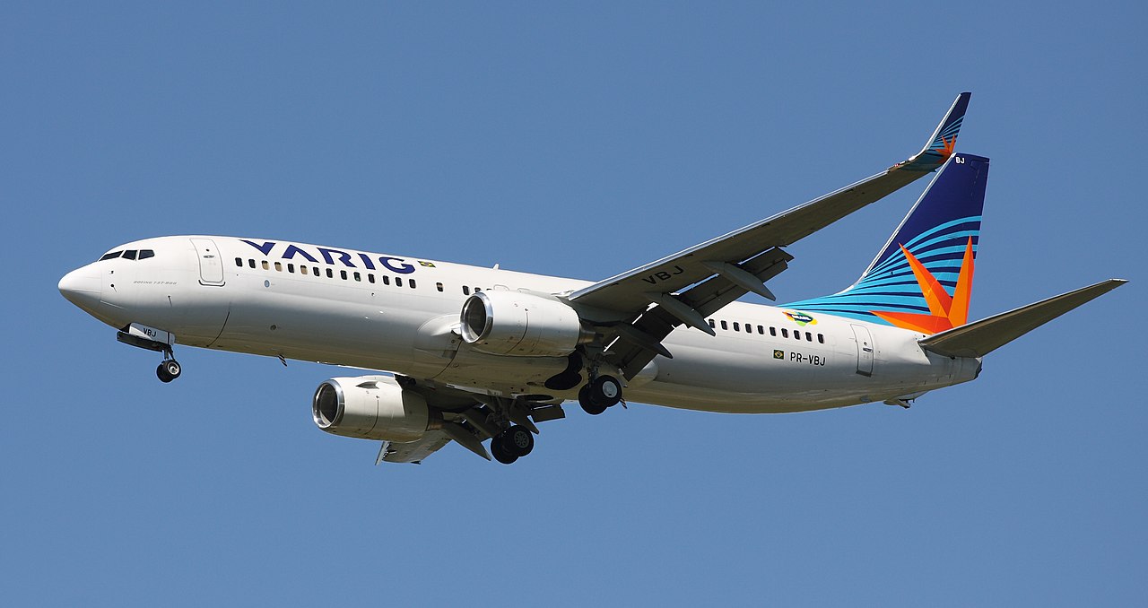 737-800 com as cores da Varig. Foto: Luis Argerich