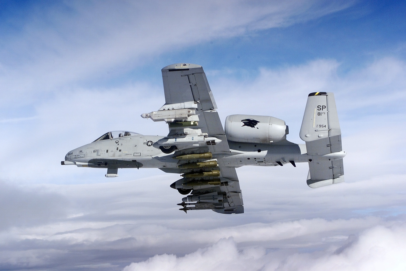 Os A-10 já estão em fase de desativação na USAF. Foto: Blake R. Borsic - USAF