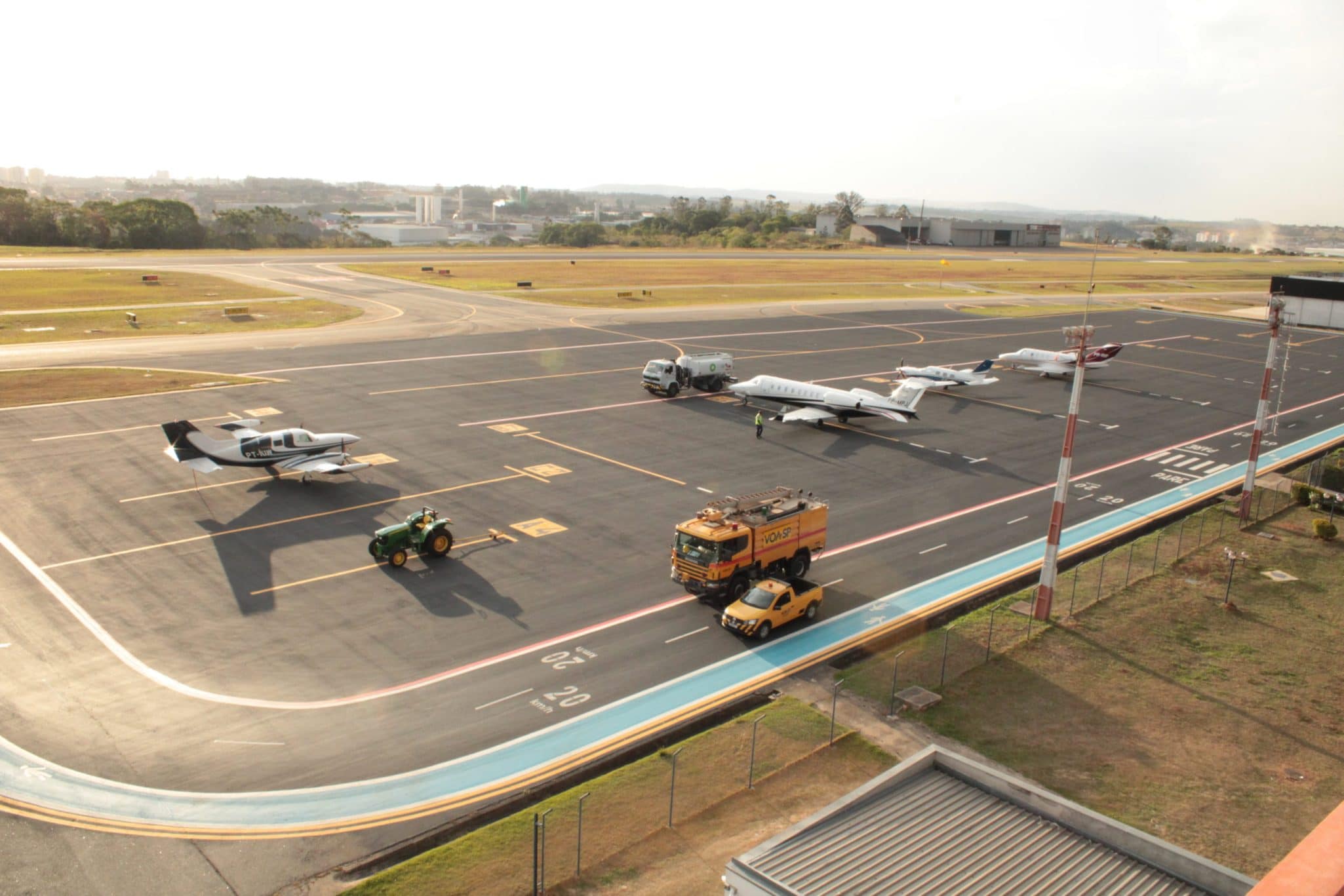 Aeroporto de Jundiaí Foto: Rede Voa