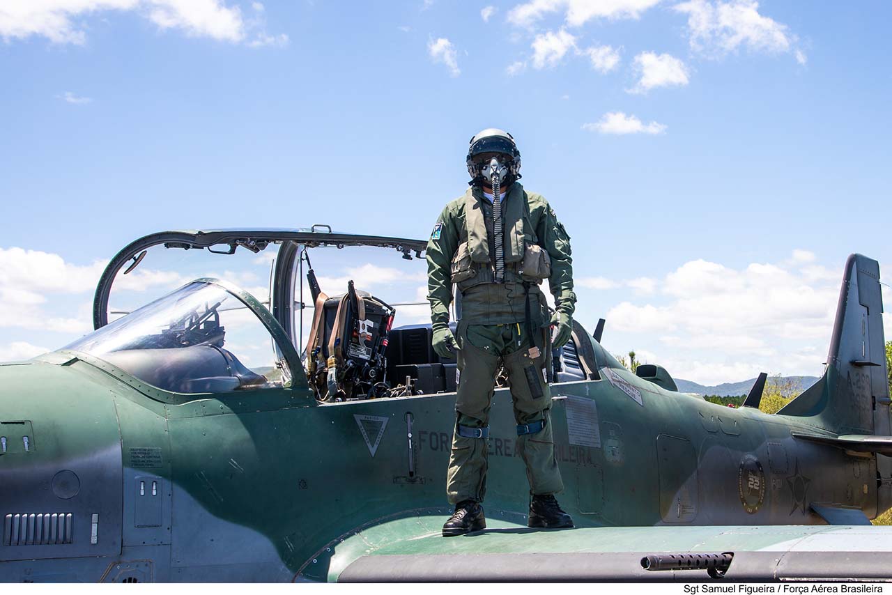 A-29 da Força Aérea Brasileira. Foto: Samuel Figueiras