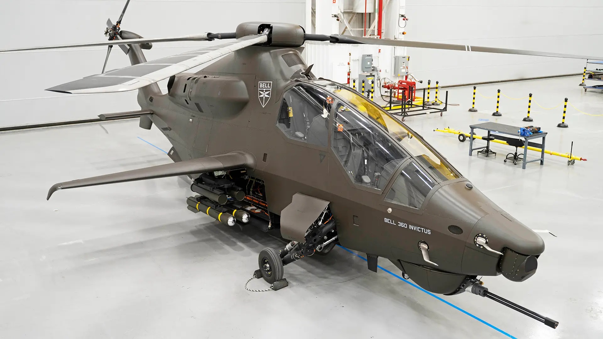Novo helicóptero de ataque da Bell deve voar em 2023
