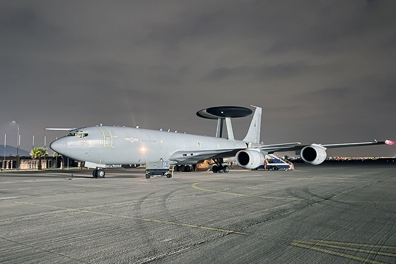 E-3D do Chile. Foto: FACH