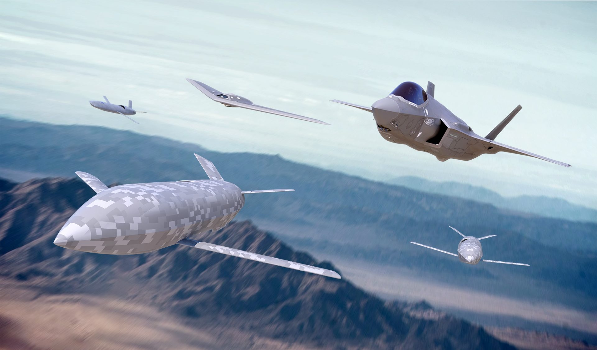 Empresa criadora do F-35 e do F-22 apresenta futuro do combate do aéreo