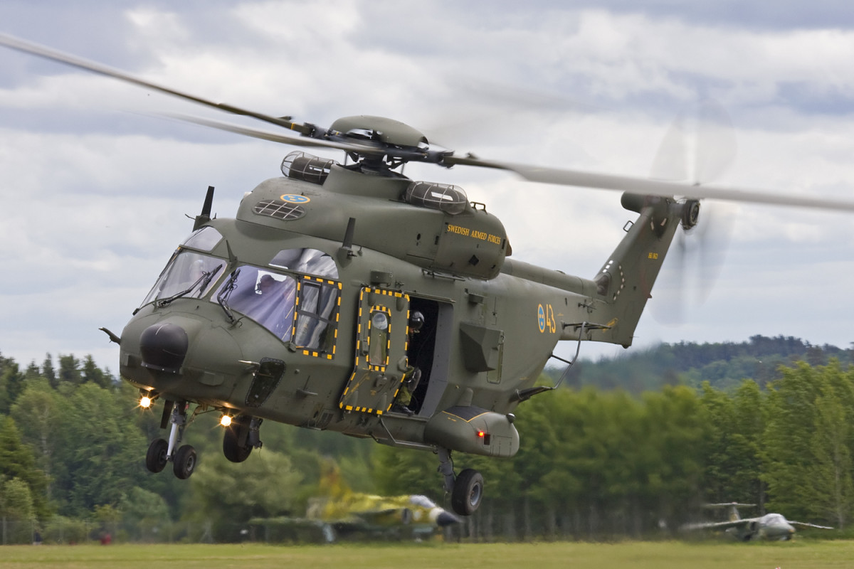 NH90 das forças armadas da Suécia