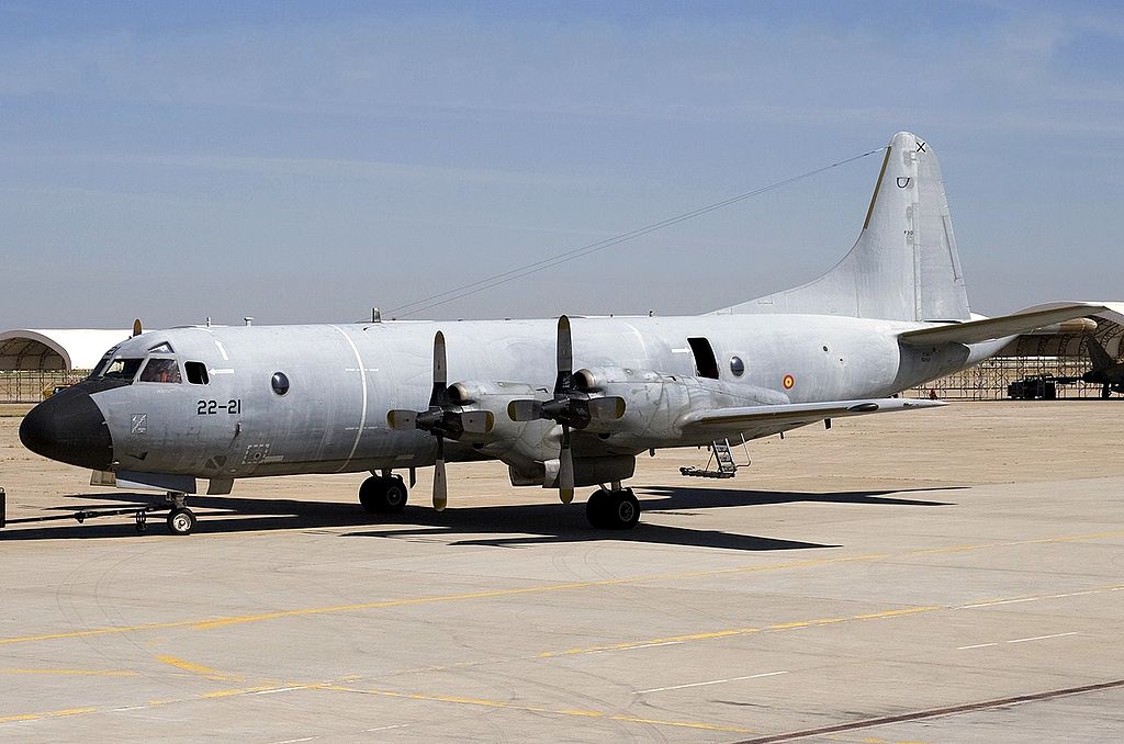 P-3 A do Ejército del Aire. Foto: Chris Lofting