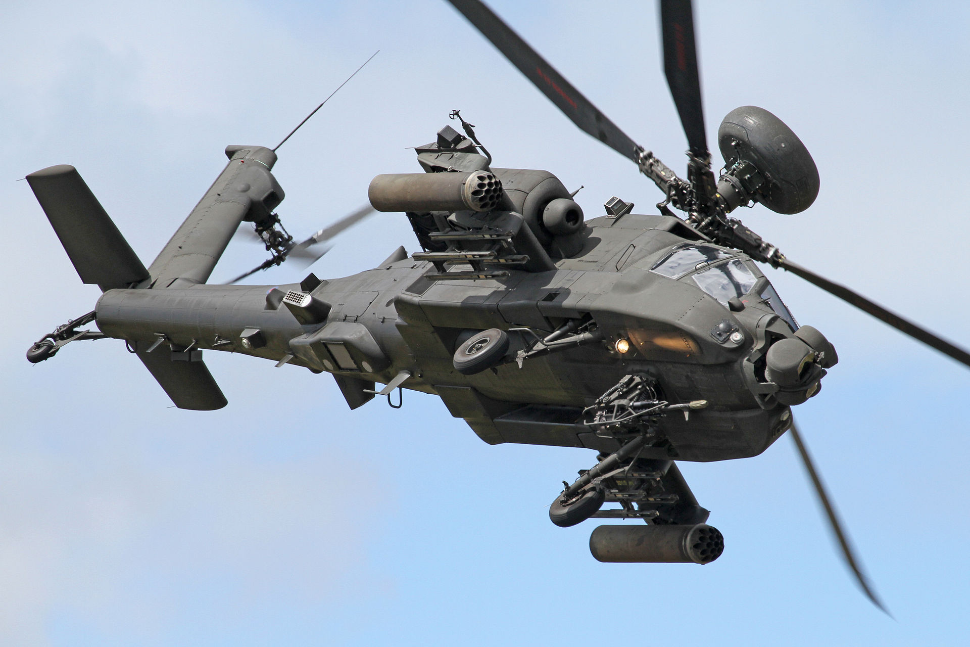 Agusta Westland Apache AH1 do Army Air Corps. Foto: Ronnie Macdonald