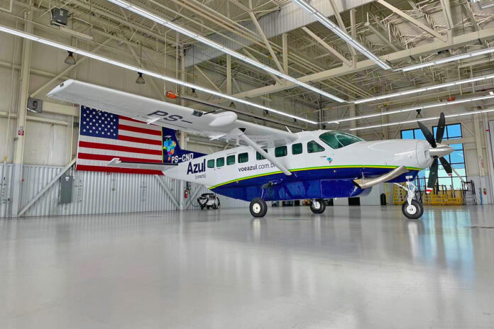3000º Cessna Caravan será usado pela Azul