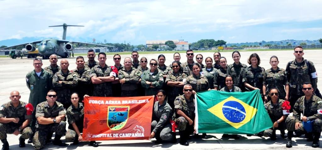 FAB leva alimentos e vai montar hospital de campanha em terra indígena