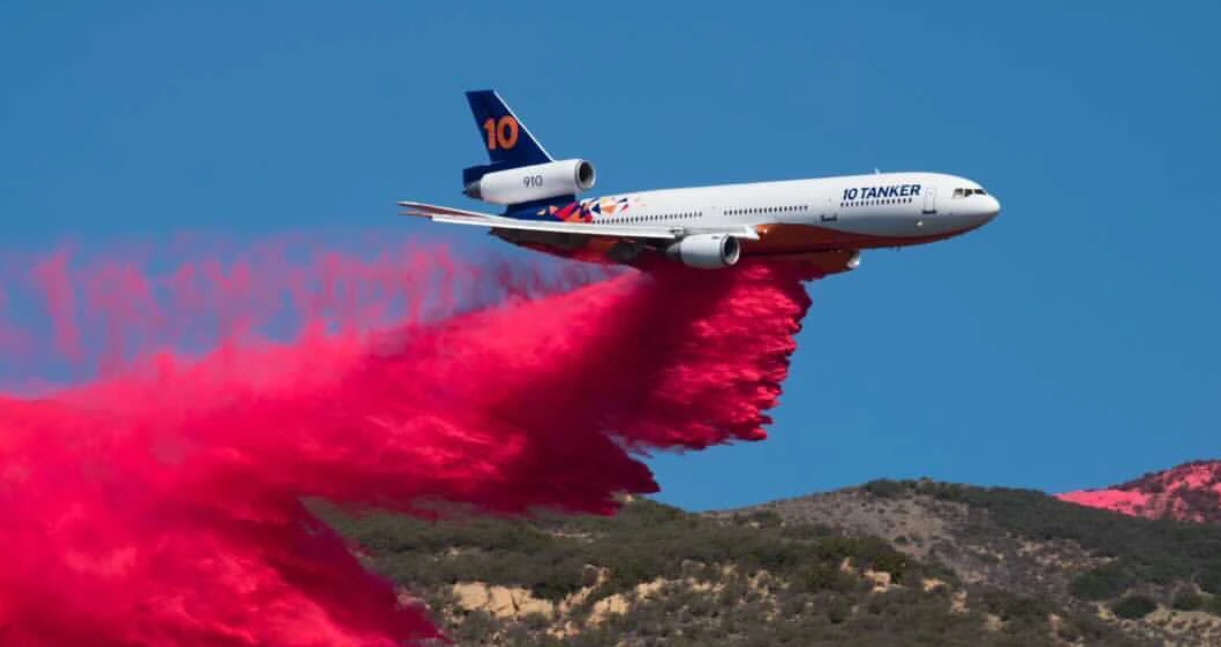 DC-10 voltará à América do Sul para combater incêndios florestais