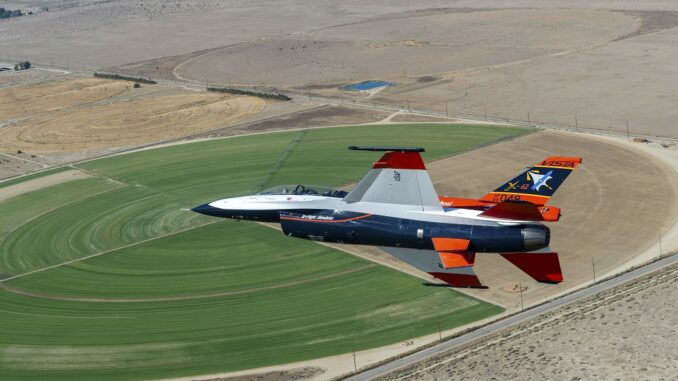 F-16D redesignado X-62 VISTA. Foto: Kyle Brasier