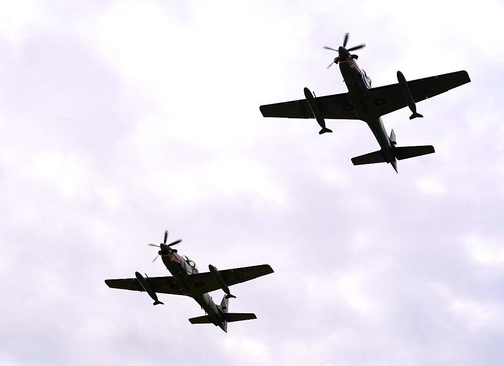 Super Tucano da Força Aérea das Filipinas
Foto: Ministério da Defesa das Filipinas