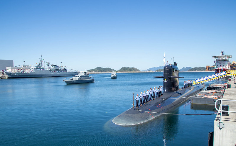 O PROSUB - Programa de Desenvolvimento de Submarinos - contou com a colaboração da Fundação Ezute. Foto: Marinha do Brasil