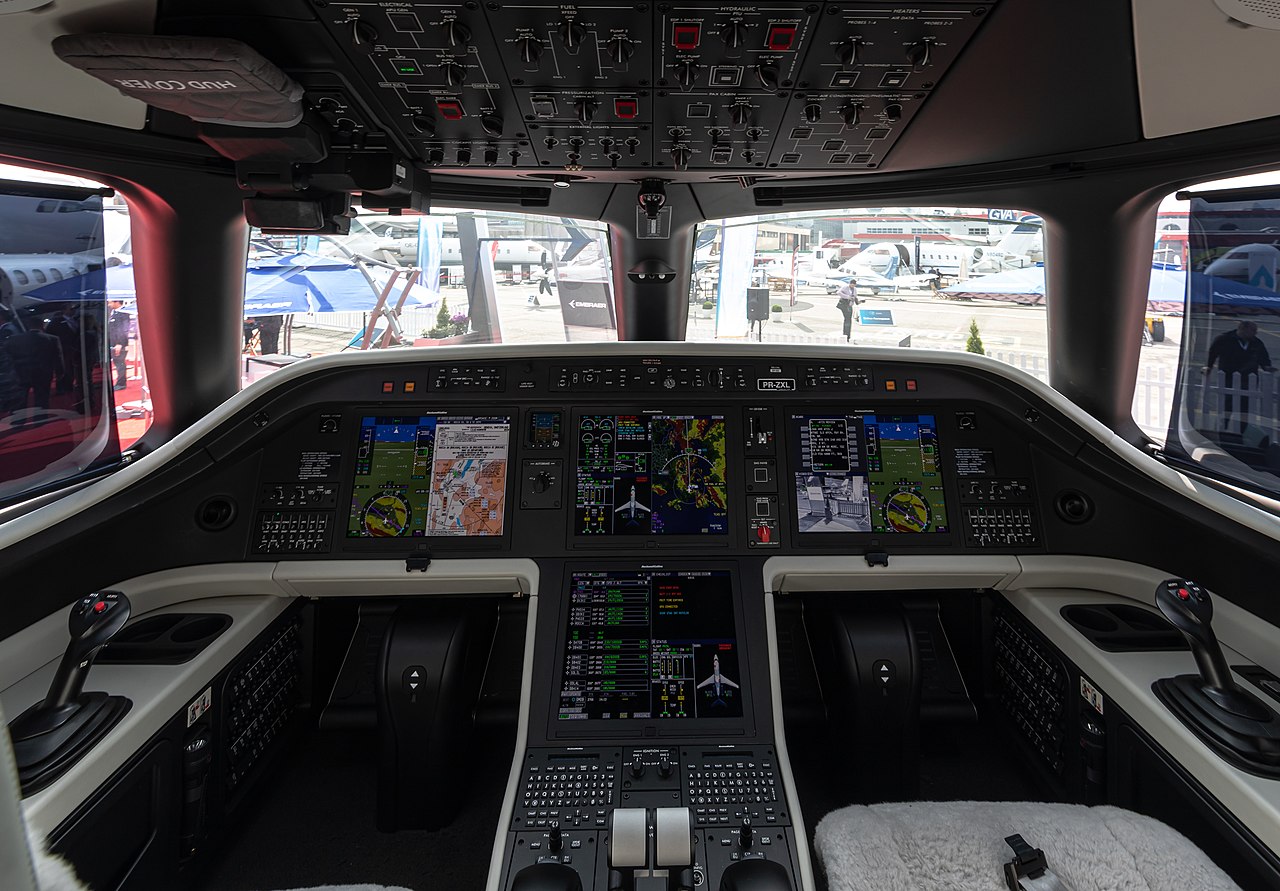 Jato Praetor na exposição EBACE de 2019, na Suiça. Foto: Matti Blume