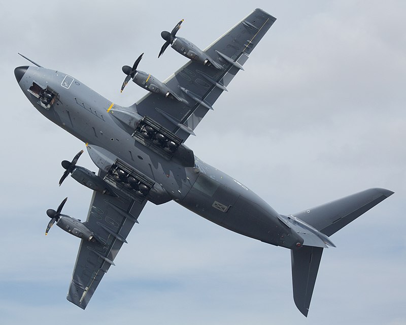 O A400M Atlas poderá ser a base do novo cargueiro europeu. Foto: Ronnie Macdonald