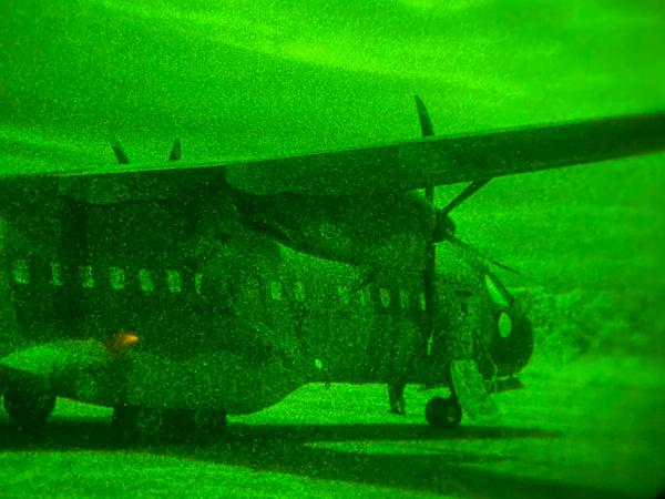C-105 Amazonas da FAB durante missão com NVG
Foto: Força Aérea Brasileira