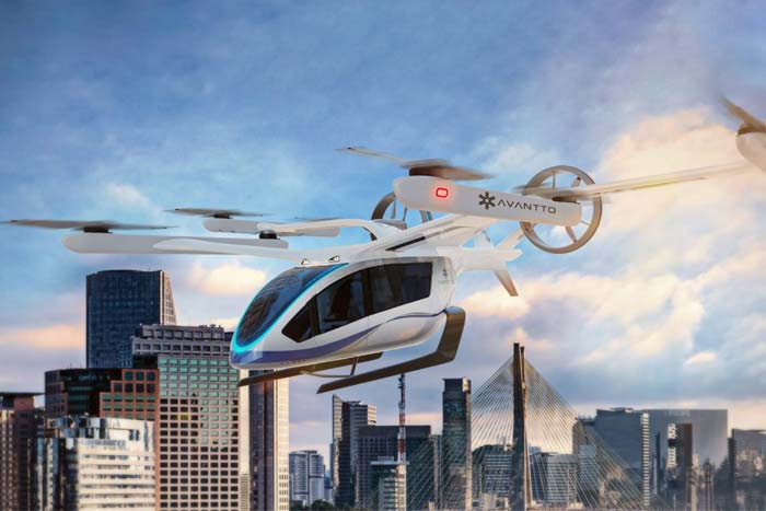 Avantto vai comprar 100 eVTOLs fabricados no Brasil