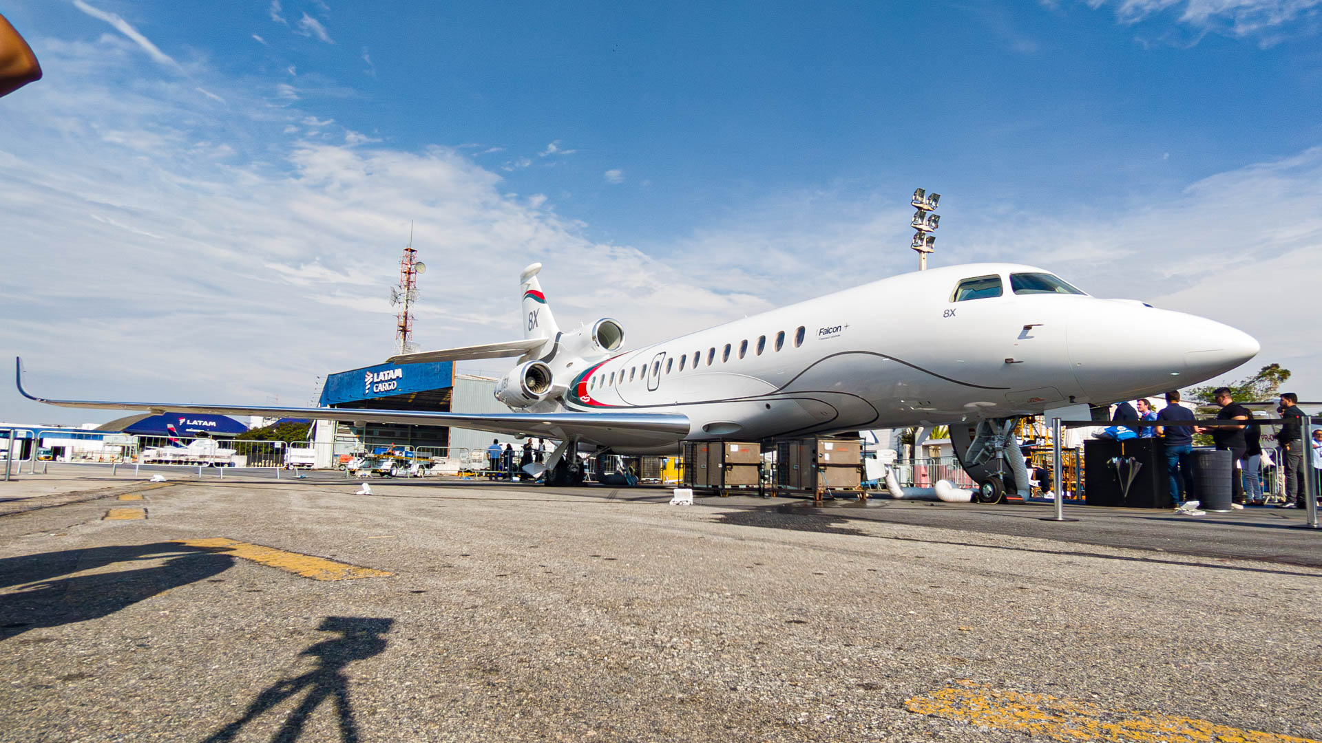 Dassault Falcon Jet ganha destaque na Labace 2023