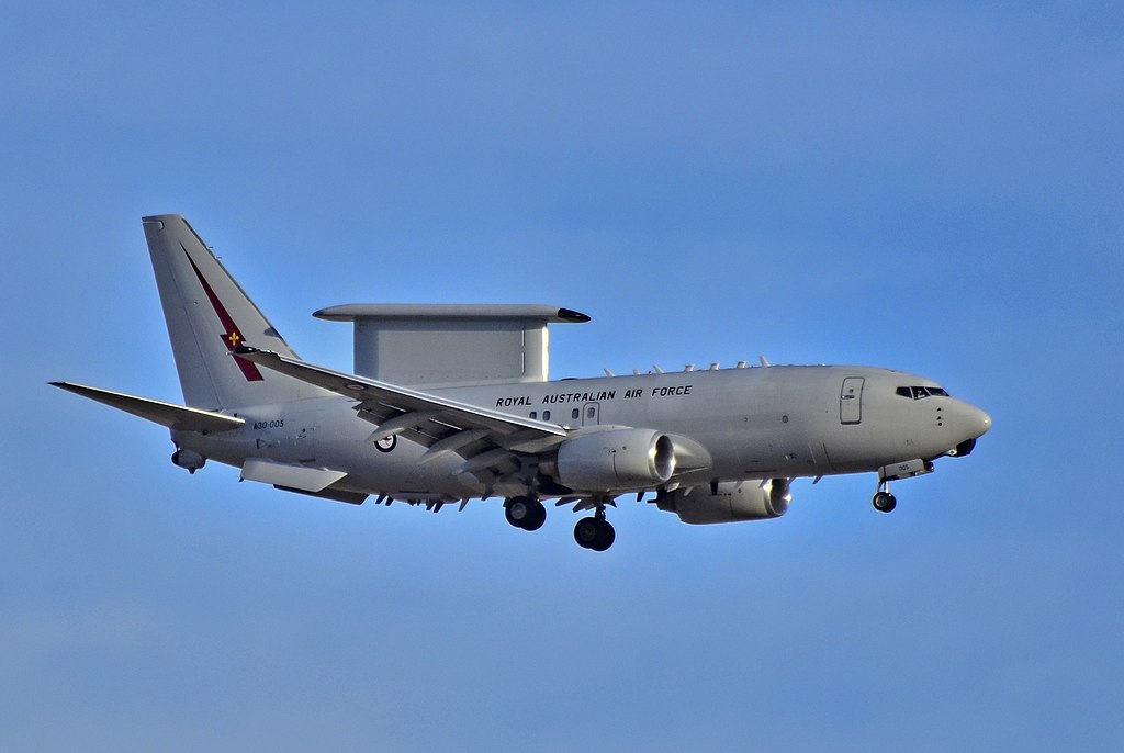 E-7 da Royal Australian Air Force. Foto: Tomás Del Coro